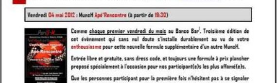 Newsletter n°03 – 05/2012